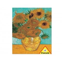 561740 - Puzzle Los Girasoles, Vincent Van Gogh, 1000 piezas, Piatnik
