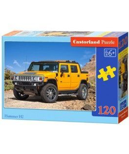 12848 - Puzzle Hummer, 120 piezas, Castorland