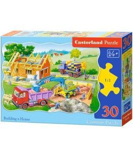 03372 - Puzzle Construyendo una Casa, 30 piezas, Castorland