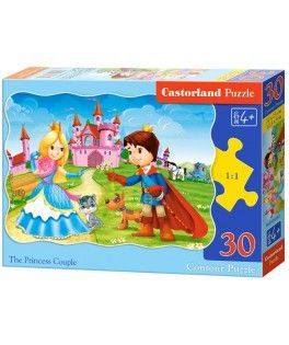 03518 - Puzzle La Pareja de Príncipes, 30 piezas, Castorland