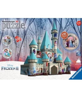 11156 - Puzzle 3D Castillo Frozen, 216 piezas, Ravensburger