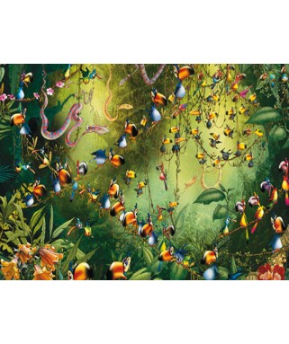 549144 - Puzzle jungla Ruyer, 1000 piezas, Piatnik