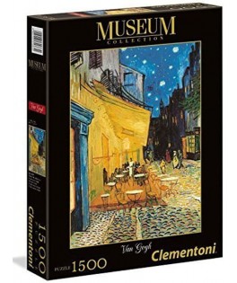 31667 - Puzzle terraza en la noche, Van Gogh, 1500 piezas, Clementoni