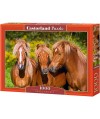 103959 - Puzzle caballos amigos, 1000 piezas, Castorland