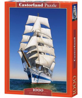 104239 - Puzzle a toda vela barcos, 1000 piezas, Castorland