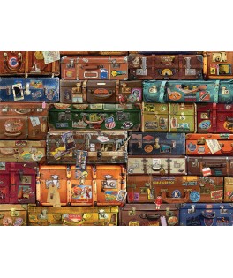 80195 - Puzzle Equipaje, 1000 piezas, Cobble Hill