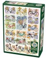 80274 - Puzzle Bicicletas, 1000 piezas, Cobber Hill