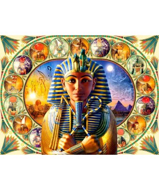 70175 - Puzzle Tutankhamon, 1000 piezas, Bluebird