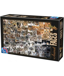 75260 - Puzzle Collage de gatos, 1000 piezas, D Toys