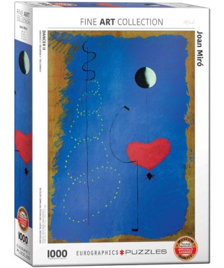 6000-0854 - Puzzle bailarina II, Joan Miró, 1000 piezas, Eurographics