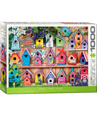 6000-5328 - Puzzle hogar dulce hogar, 1000 piezas, Eurographics