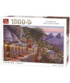55863 - Puzzle Capri de noche, 1000 piezas, King International