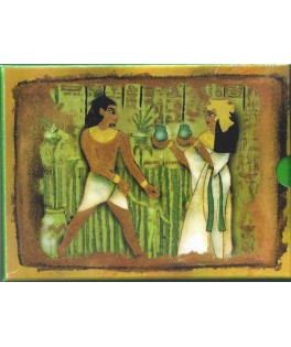120421 - Minipuzzle Paisaje Egipcio, 150 piezas, Fridolin