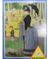 5006 - Comprar Minipuzzle Tarde de domingo en la isla de la Grande Jatte, Georges Pierre Seurat, 54 piezas, Piatnik