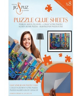 5336 - 8 Láminas Pegamento para Puzzles, Jig and Puzz