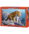 53346 - Puzzle Tigre en las Rocas, 500 piezas, Castorland