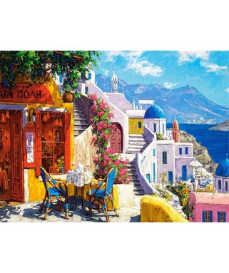 104130 - Puzzle Tarde en el Mar Egeo, 1000 piezas, Castorland