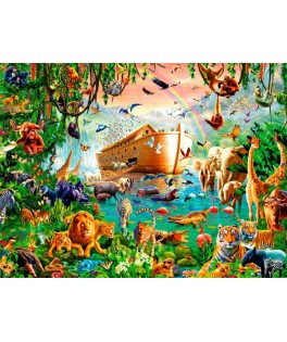 70243 - Puzzle El Arca de Noé, 1000 piezas, Bluebird