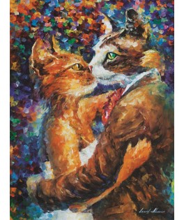 4226 - Puzzle el baile de los gatos enamorados, 1000 piezas, Art Puzzle