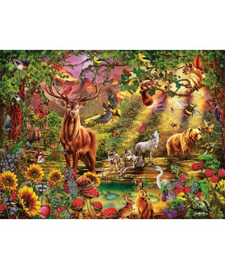 5176 - Puzzle bosque encantado, 1000 piezas, Art Puzzle