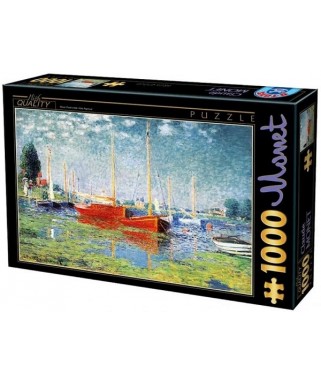 69665 - Puzzle Argenteuil, Monet, 1000 piezas, D-Toys