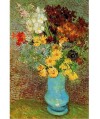 70258 - Puzzle Flores en un Jarrón Azul, Van Gogh, 1000 piezas, D-Toys