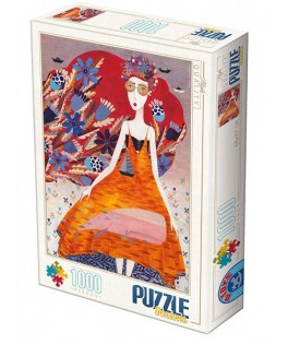 74645 - Puzzle Verano, Andrea Kirti, 1000 piezas, D-Toys
