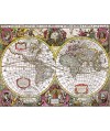 27095 - Puzzle Mapa de la Tierra y Agua, 1630, 2000 piezas, Trefl