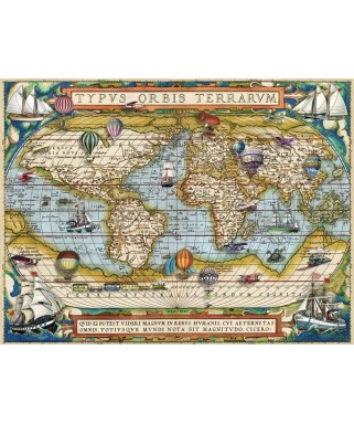16825 - Puzzle Alrededor del Mundo, 2000 piezas, Ravensburger