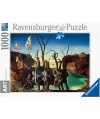 17180 - Puzzle Cisnes que se Reflejan Como Elefantes, 1000 piezas, Ravensburger
