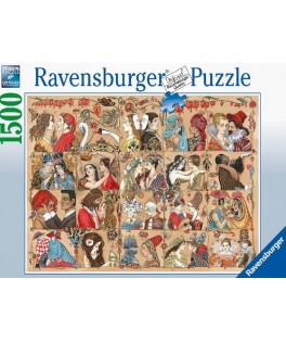 16973 - Puzzle Amor a lo Largo de los Años, 1500 piezas, Ravensburger